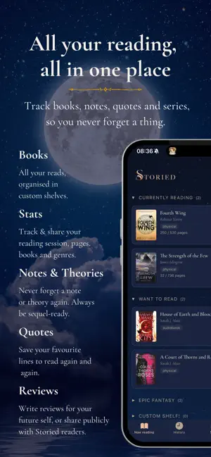 Storied: Book Reading Tracker screenshot 3