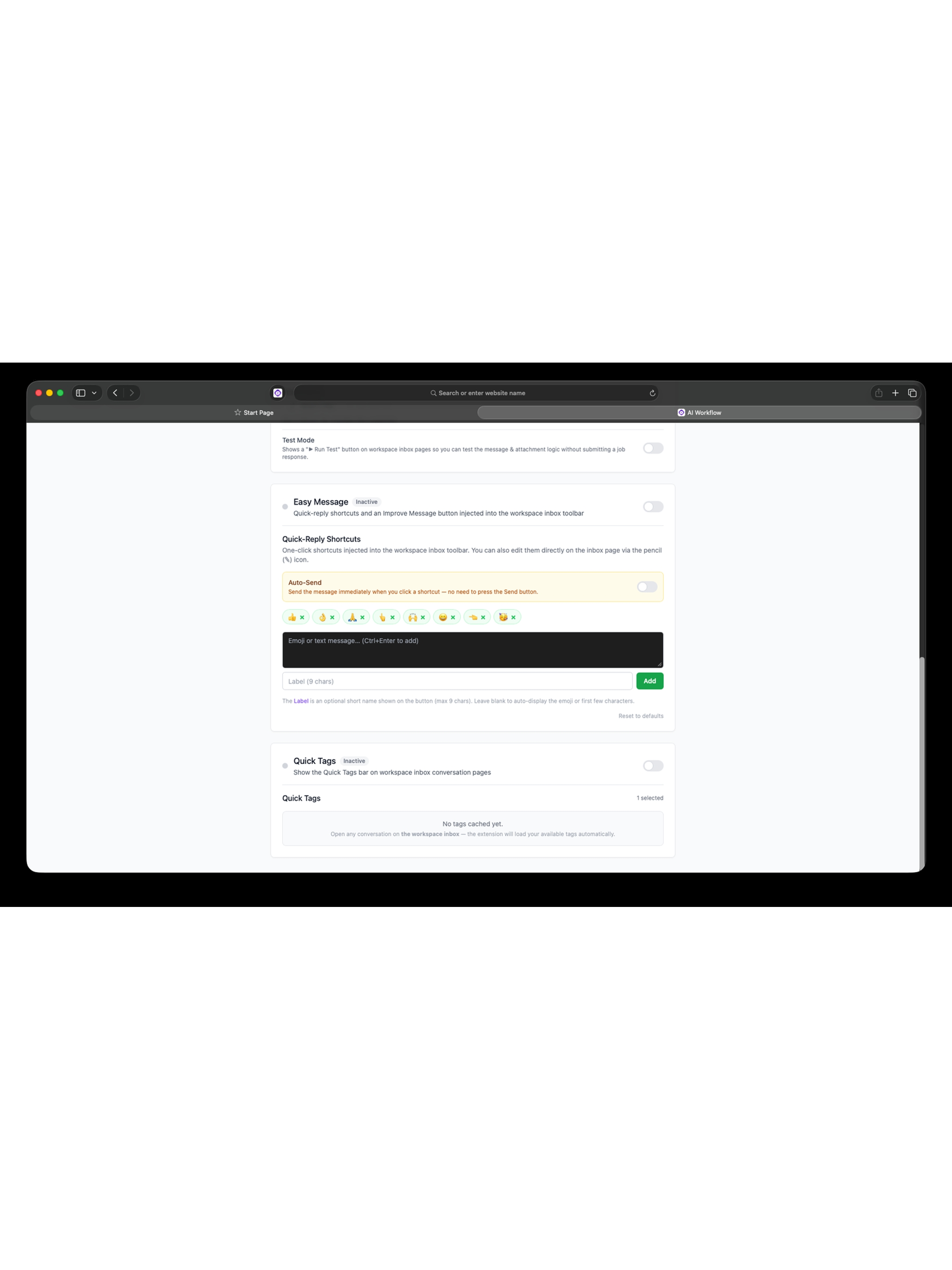 AI Workflow Apps