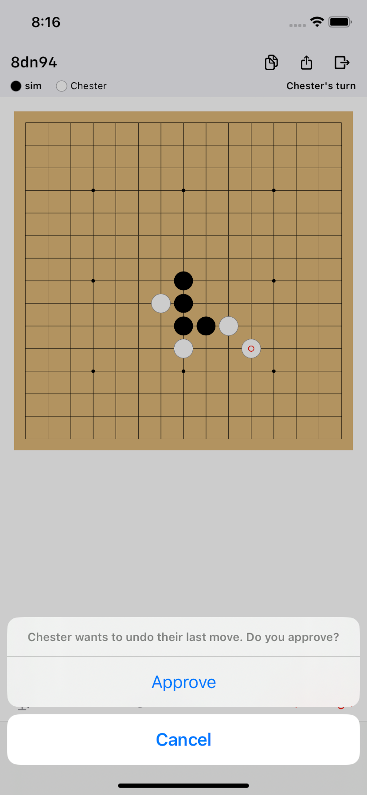 Omok five in a row screenshot 5