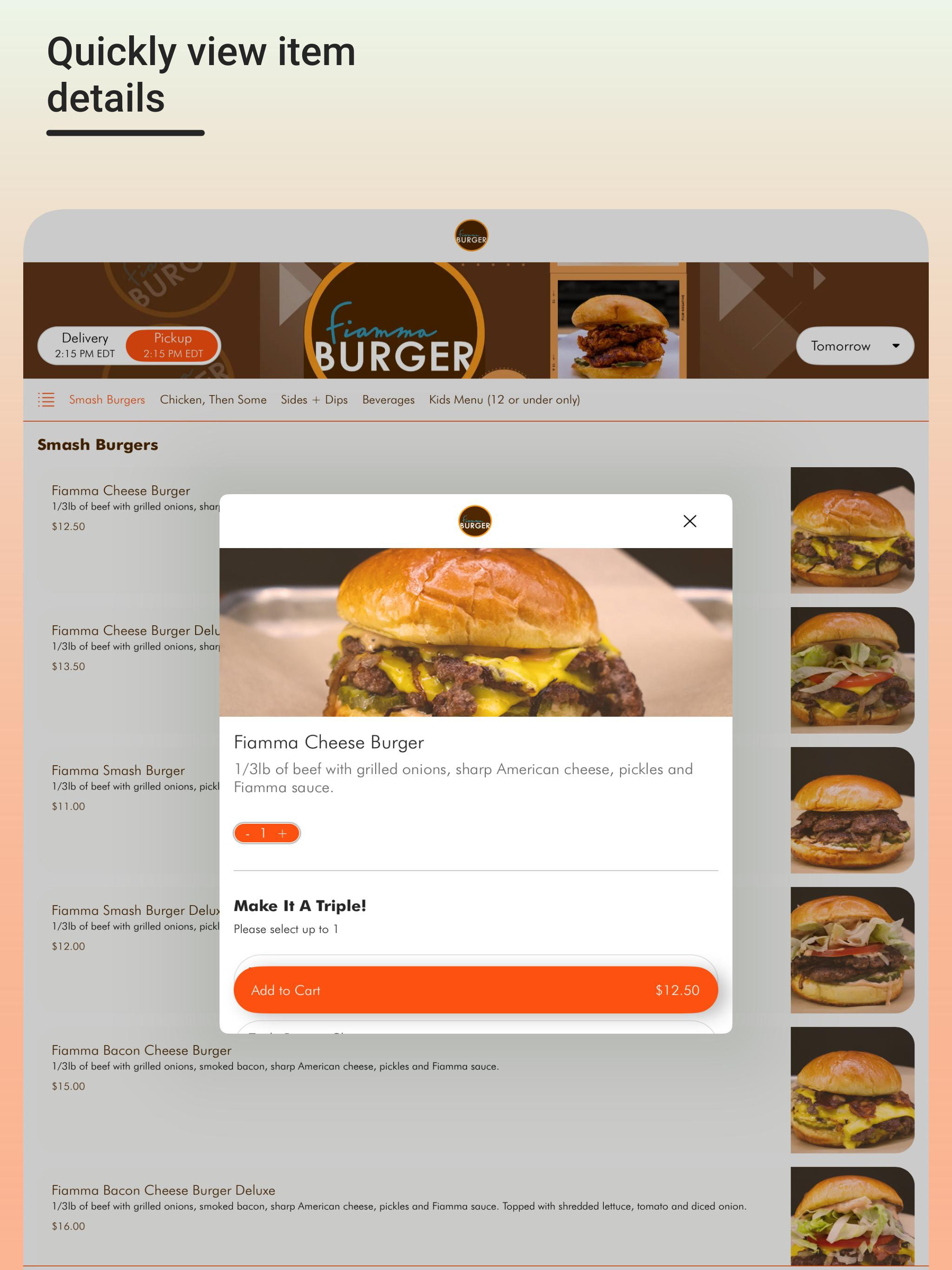 Fiamma Burger