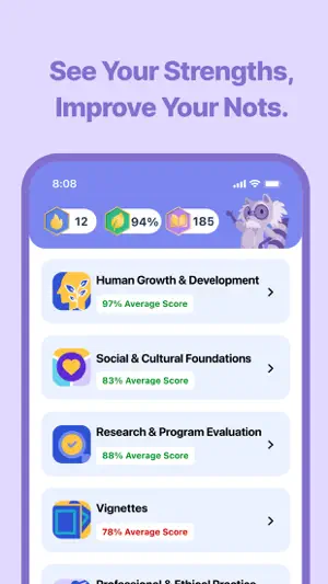 NCE Exam Prep 2026 | EZPrep screenshot 3
