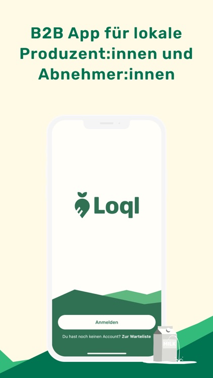 Loql - B2B lokale Lebensmittel