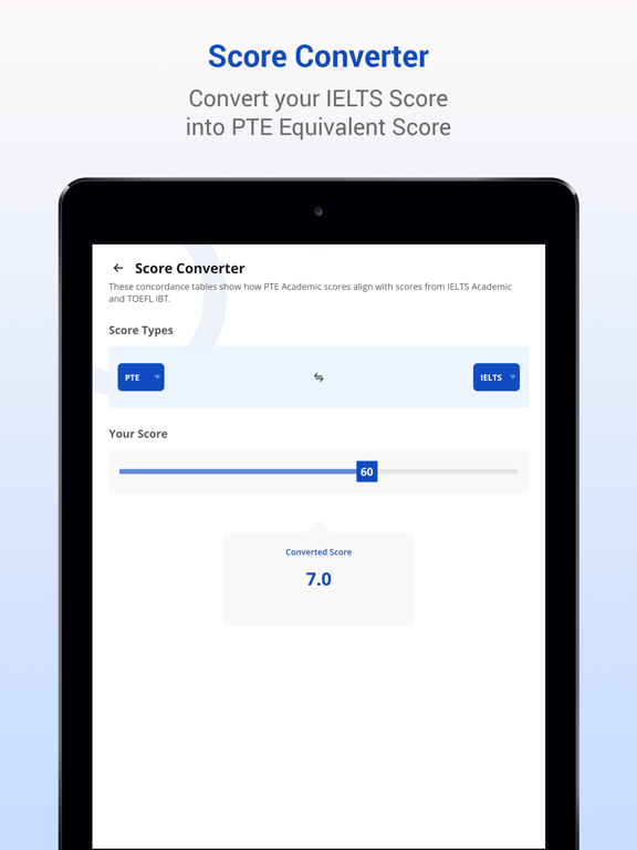 PTE Tutorials - Exam Practice iPad screenshot 6 - Education app