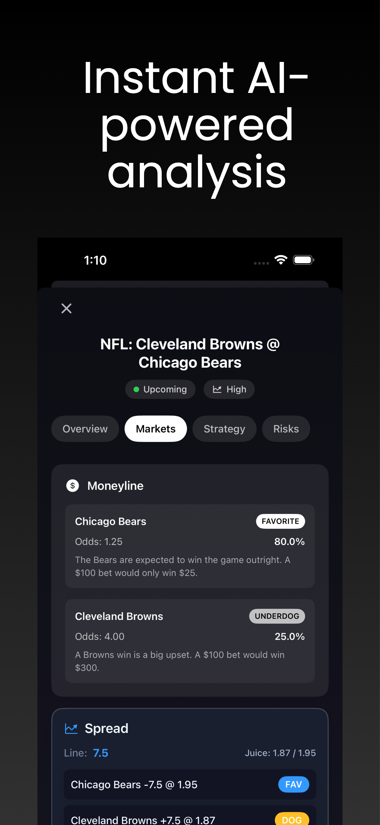 Betting AI : Sports Betting screenshot 3