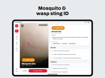 Bug Identifier: BugAlert iPad screenshot
