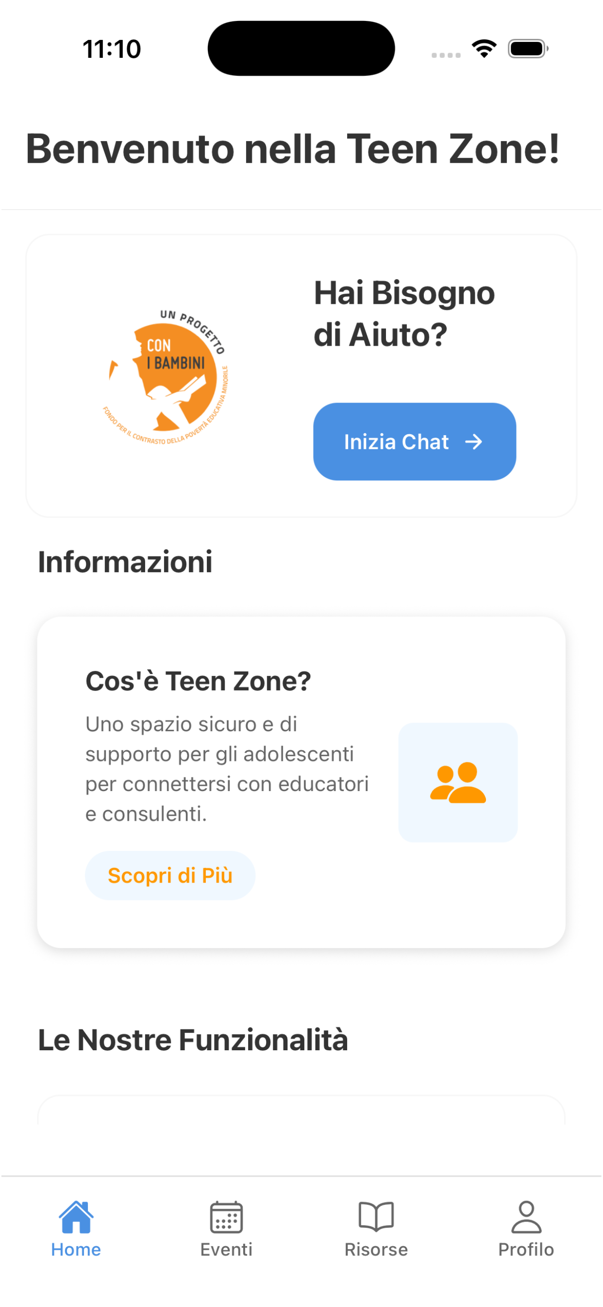 Teen Zone - Benessere Mentale screenshot 2
