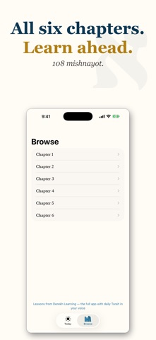 Pirkei Avot Daily app screenshot 2