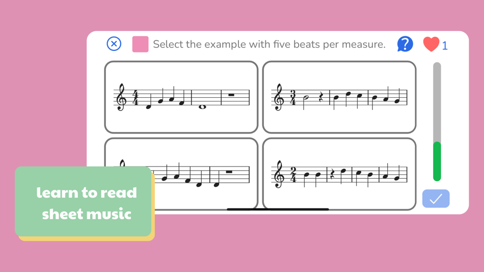 #3. Noteful: Learn to Read Music (iOS) 由: Noteful LLC