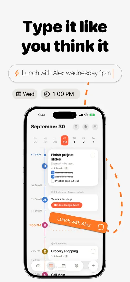 Orivo: Day Planner & Calendar ekran görüntüsü 3 / 6