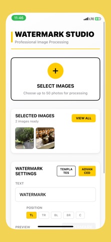 Watermark Photos Pro ｜Add Logo iPhone screenshot