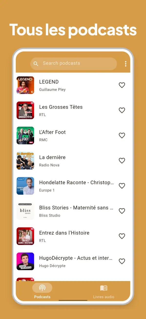 Screenshot #2 pour The Podcast Player