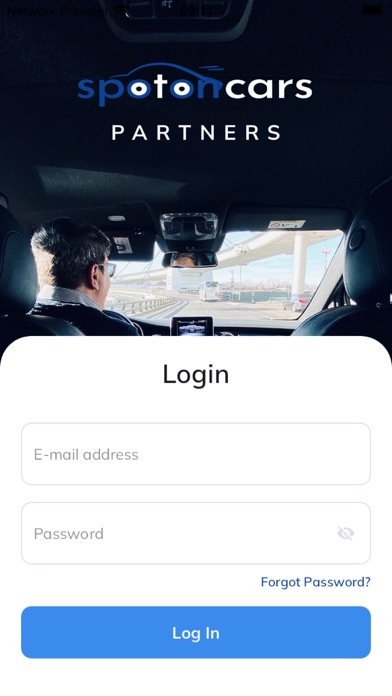 SpotonCars Partners Screenshot