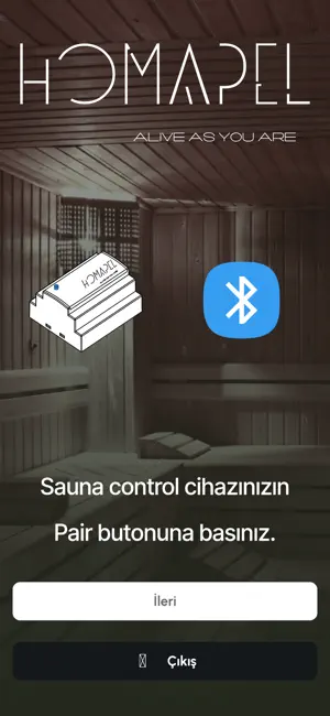 Homapel SaunApp screenshot 3
