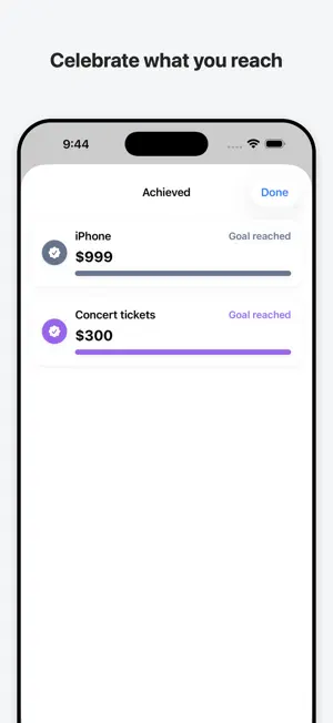 Stash - Savings Goal Tracker screenshot 4