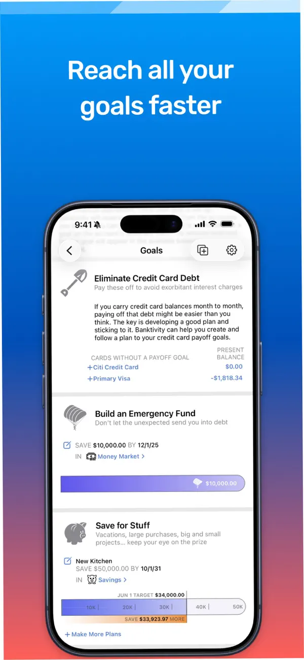 Screenshot #2 pour Banktivity: Budget & Finances