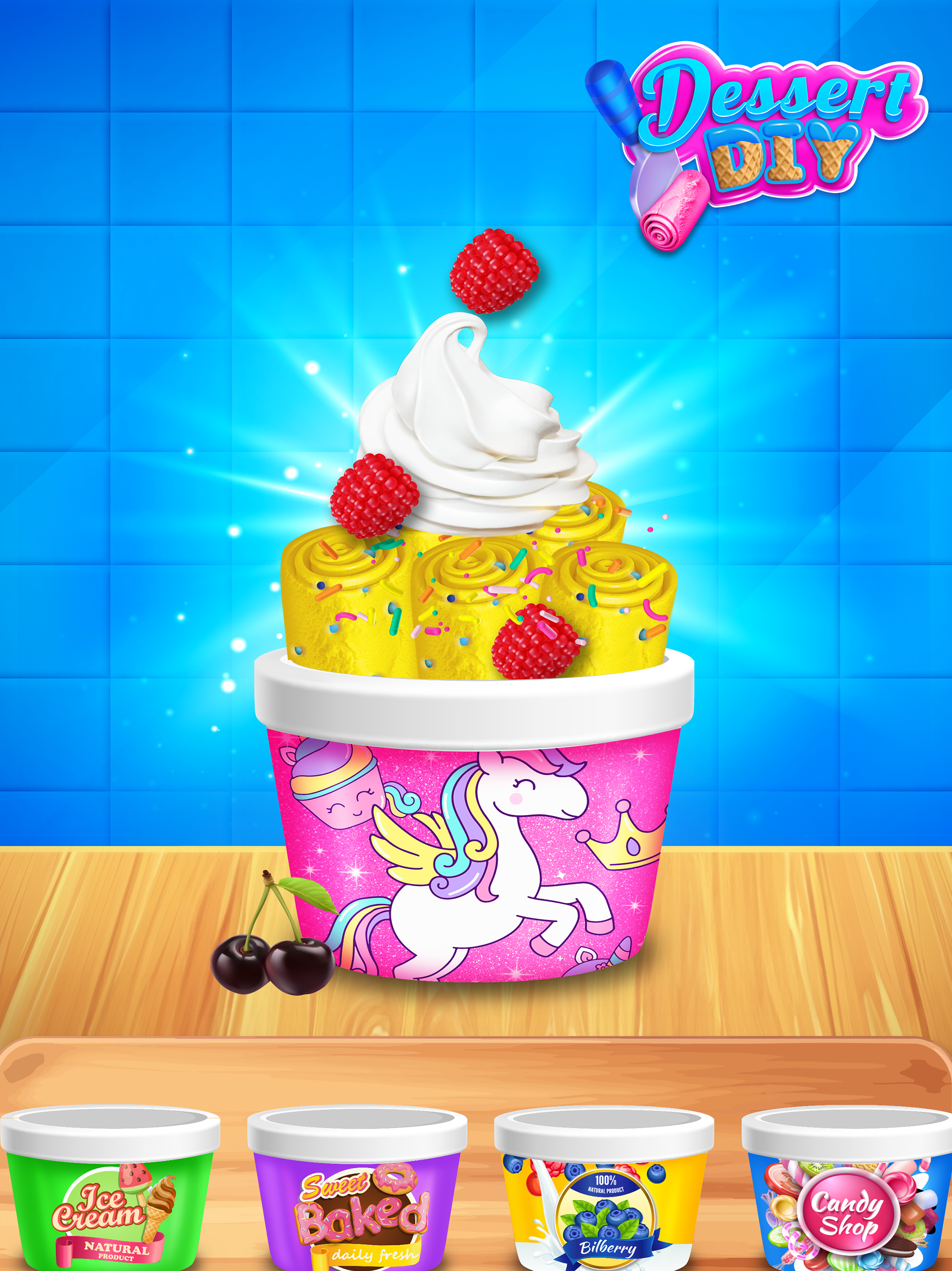 Dessert DIY Ice Cream Rolls screenshot 11