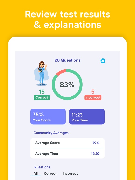 Pharmacology Nursing Exam Prep iPad screenshot 3 - Education app
