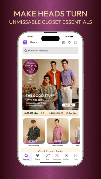 Tata CLiQ Fashion Shopping Screenshot