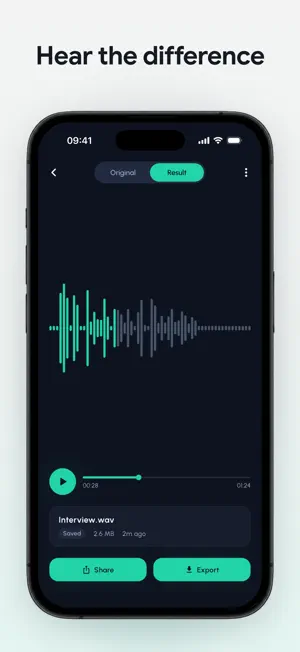 Denoiser: Audio Noise Remover screenshot 2