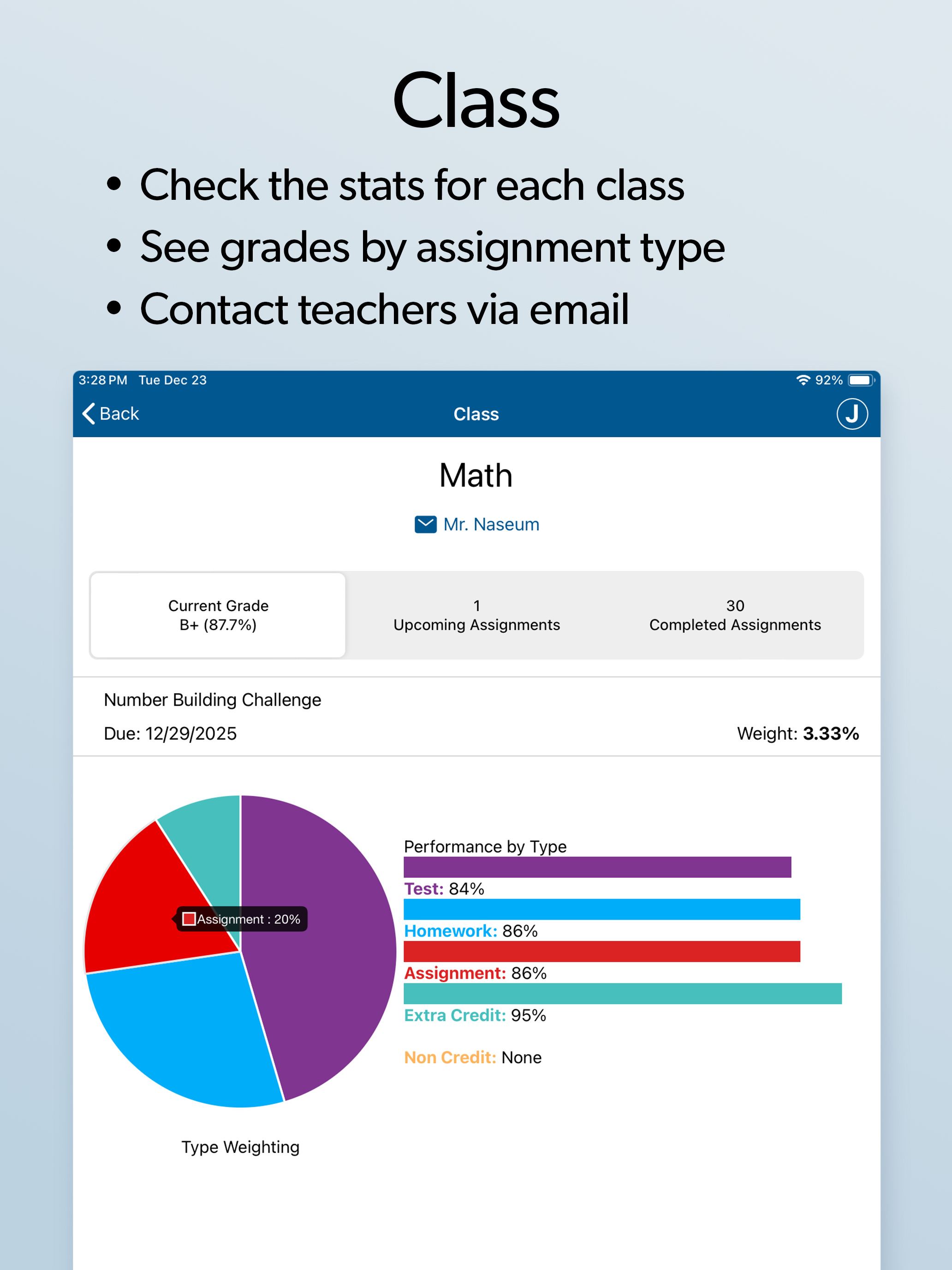 Gradelink Student/Parent App