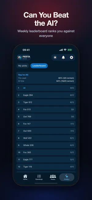 FIESTA - Football Predictor screenshot 3