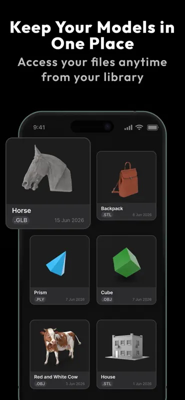 STL & 3D Model Viewer - Mes3D screenshot 1 of 4