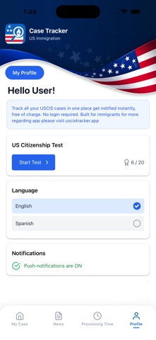 Case Tracker: US Immigration Screenshot 9 of 9
