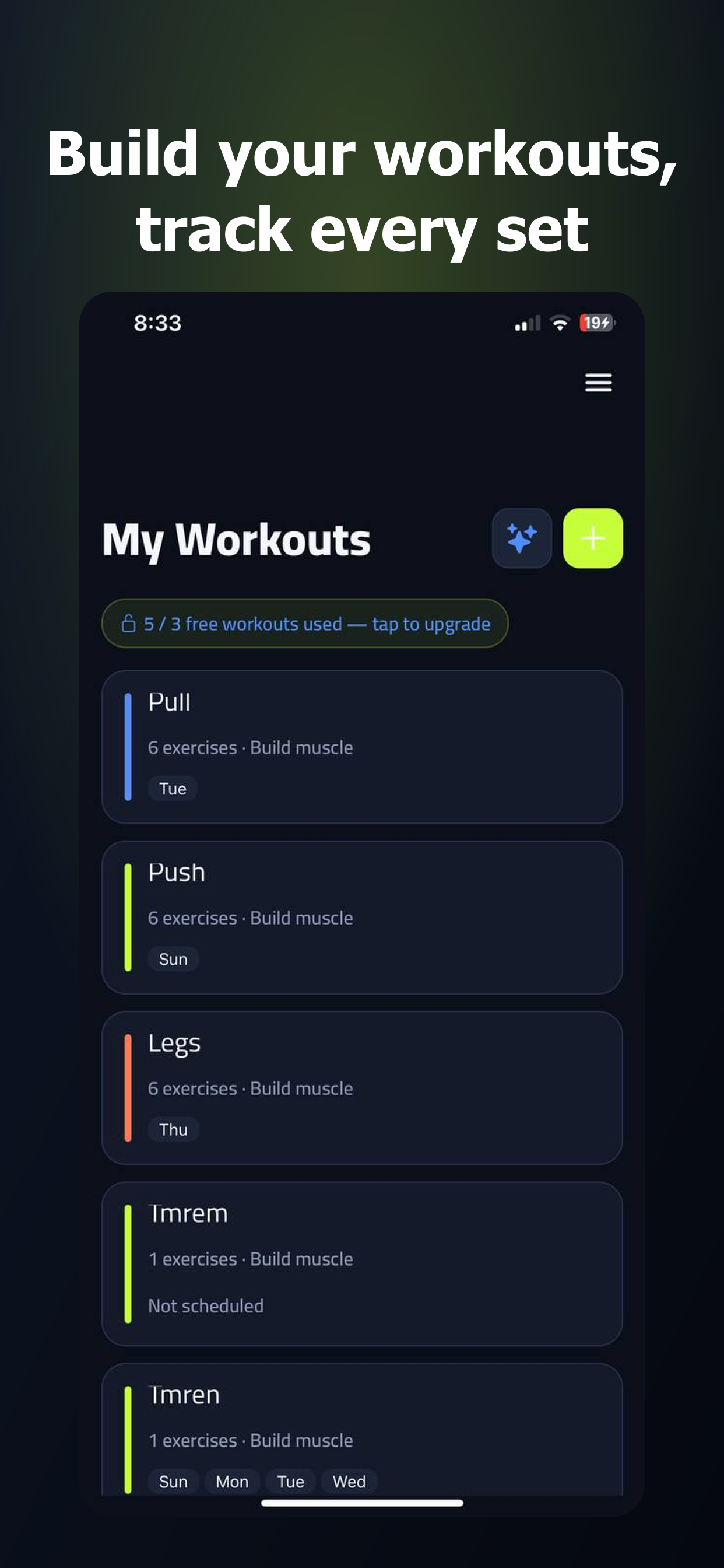 Gym Coach - Workout & Fitness screenshot 3