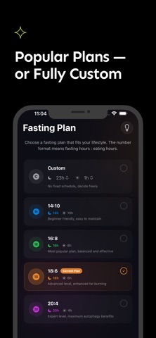 Fastly – Clean Fasting Timer Screenshot 2 of 4