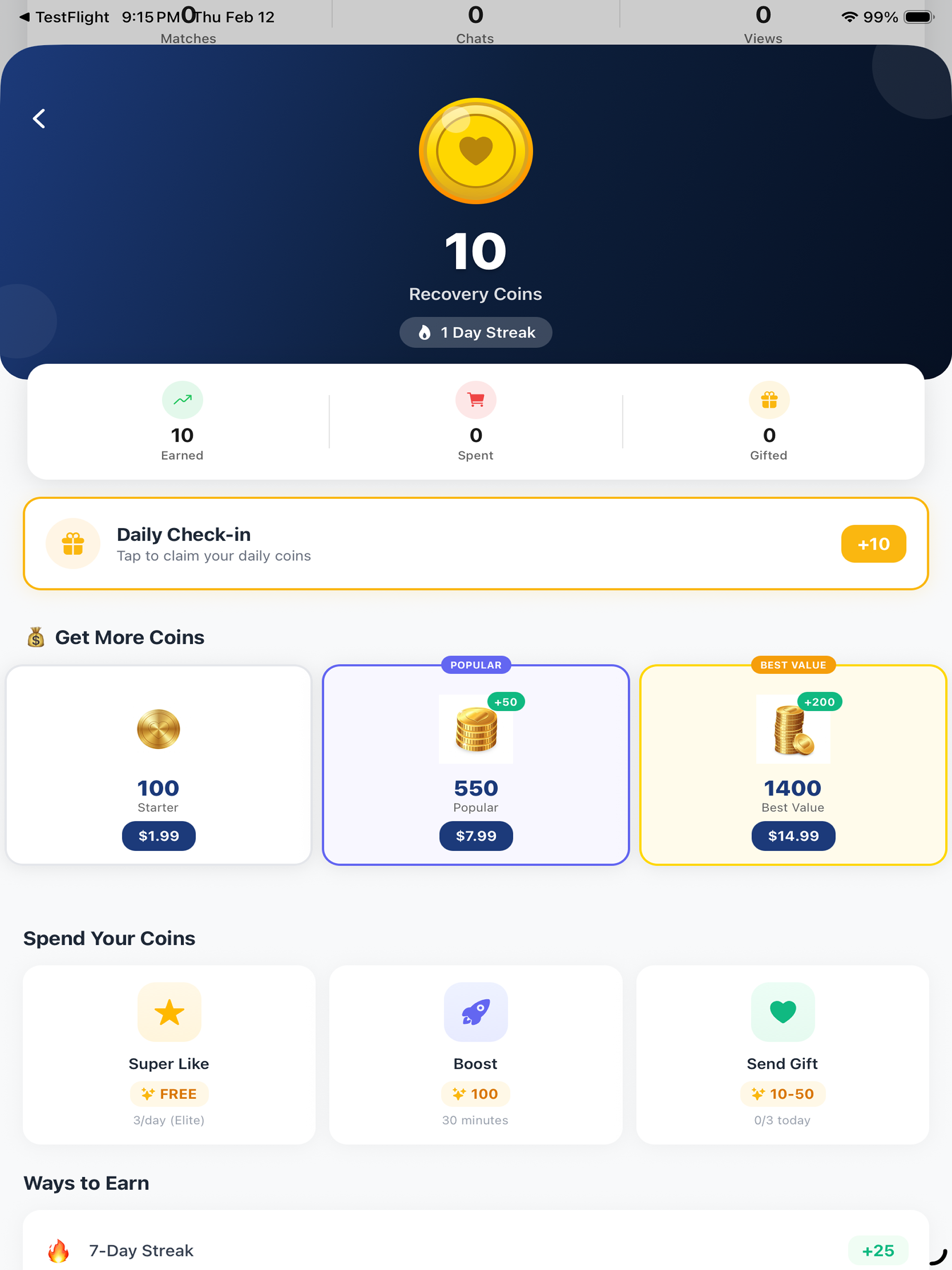 RecoveryMatch - Serene Dating