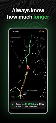 Trekx: Offline Hiking Maps screenshot