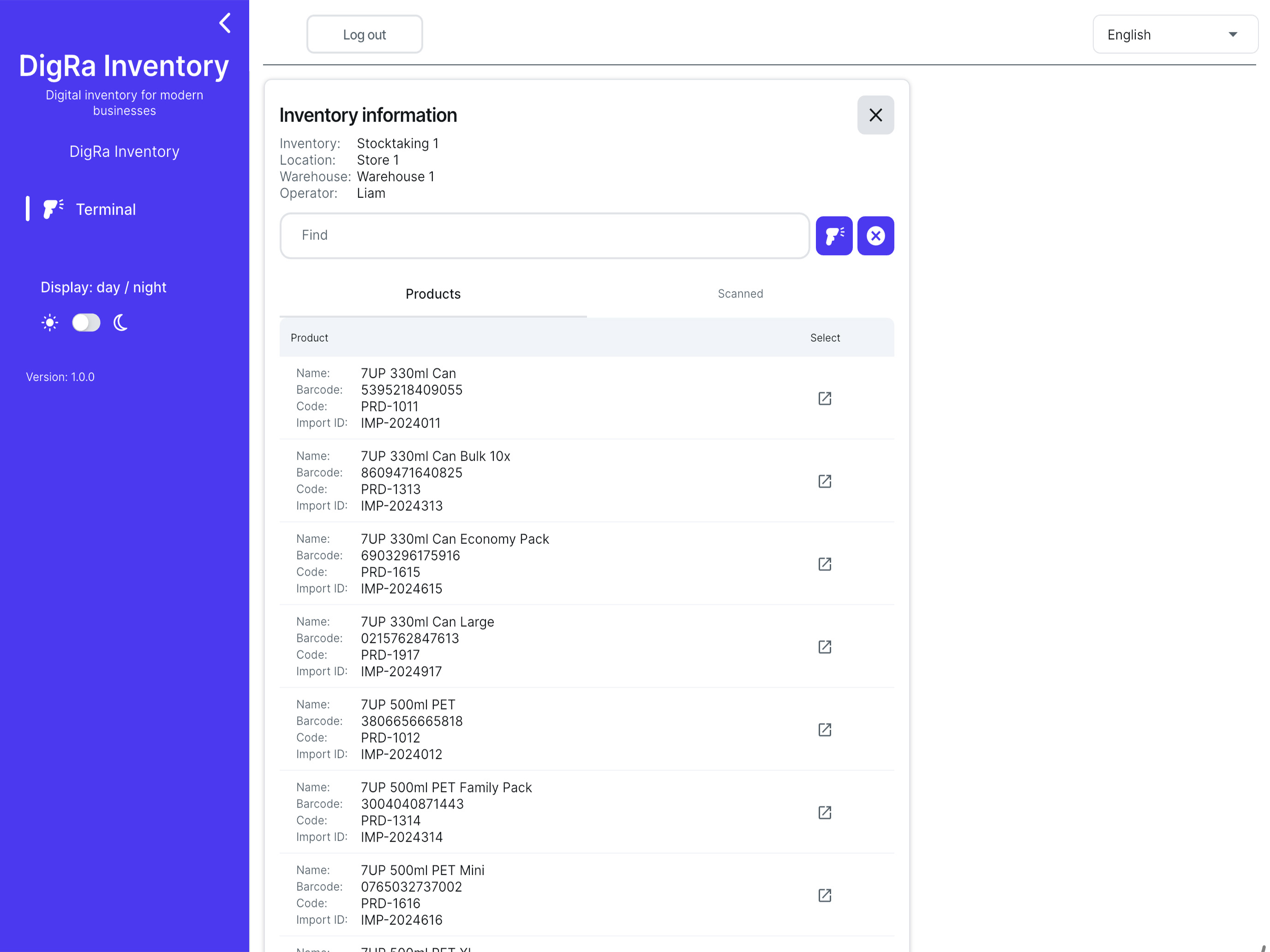 Digra Inventory screenshot 12