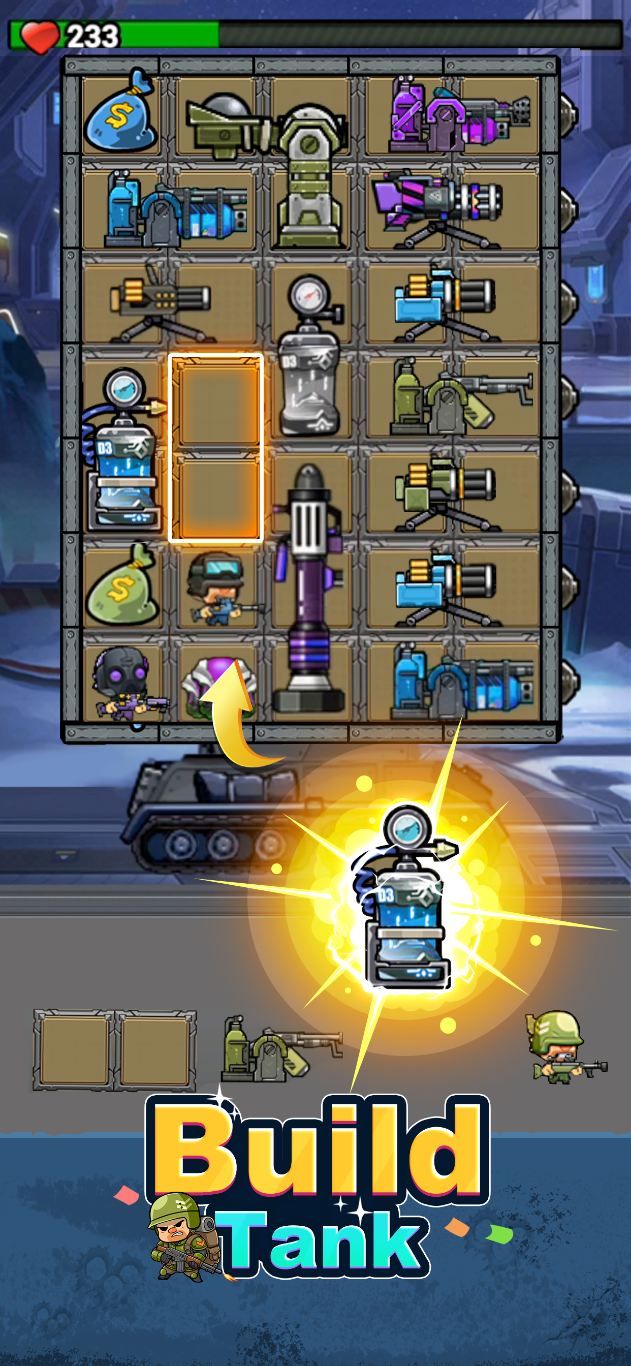 Epic Idle War: Backpack Master screenshot 5