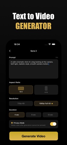 AI Video Generator - Sorvi iPhone screenshot
