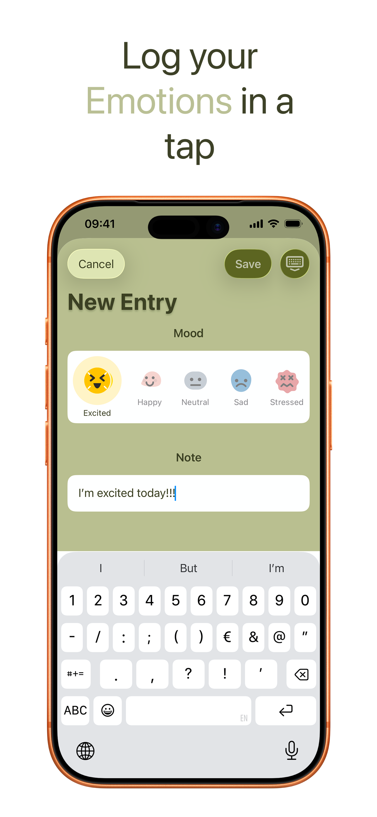 Moodina screenshot 2