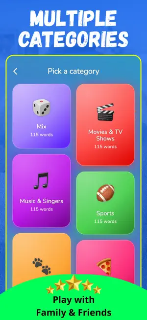 Who Am I? Charades Party Game screenshot 4