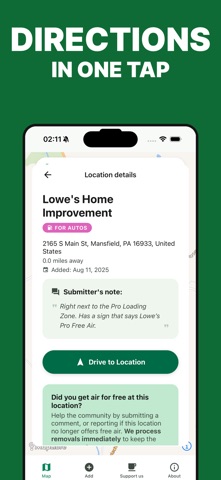 Free Air Pump Near Me screenshot