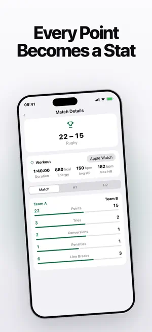 Rugby Score Tracker screenshot 4
