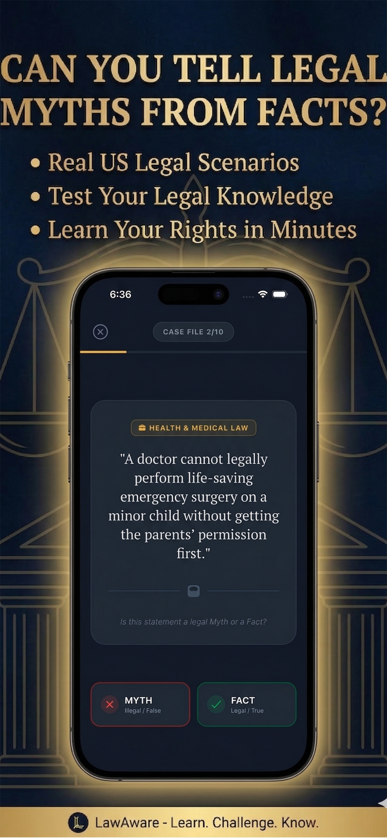 LawAware screenshot 2