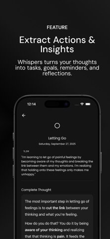 Whispers Journal screenshot