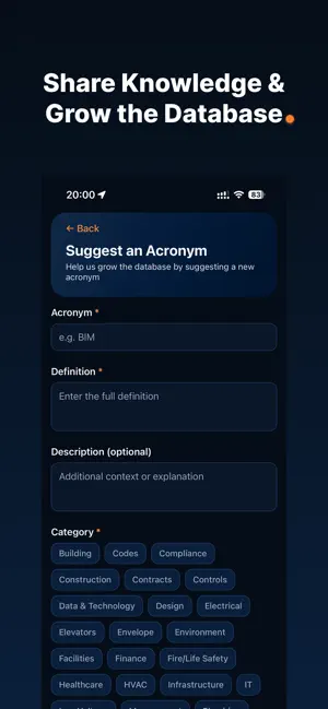 Facronym screenshot 3