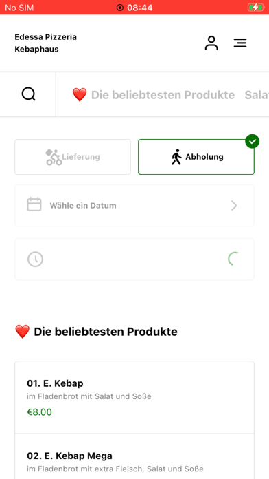 App screenshot