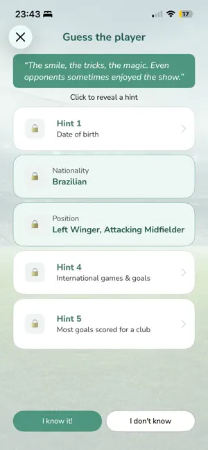 BalliQ Football Trivia screenshot 3