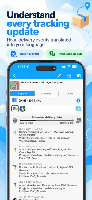 TrackChecker - Package Tracker screenshot 2