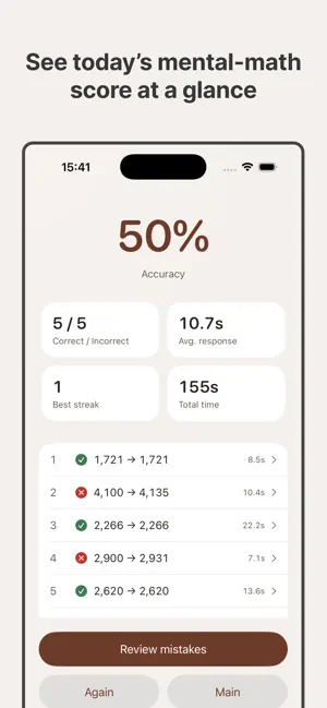 Flash: Mental Math screenshot 3