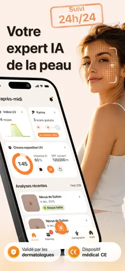 Capture d'écran de Scanner IA Santé De Peau sur iPhone 1