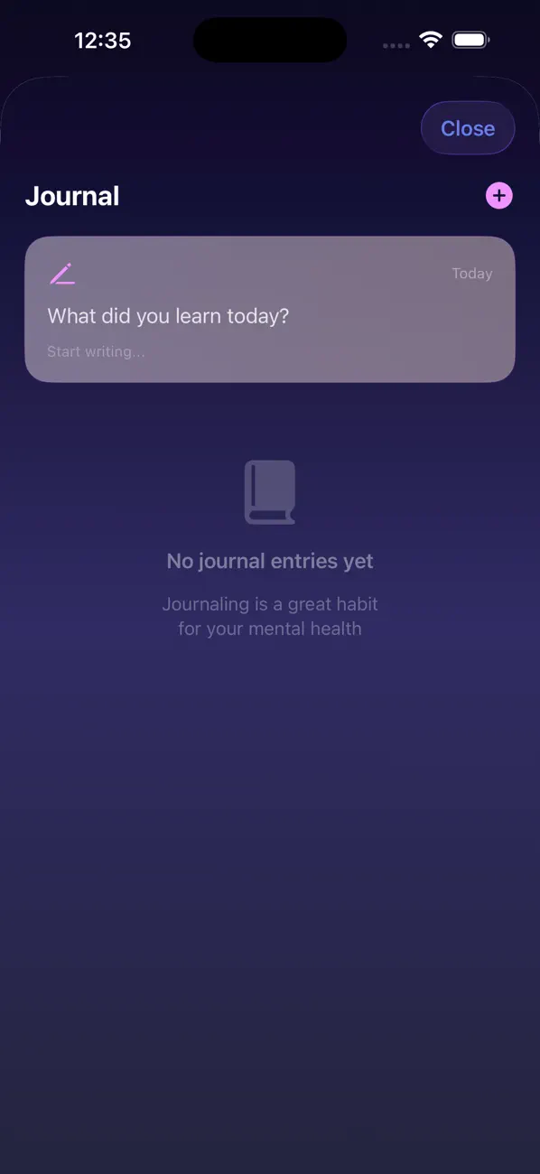 Screenshot #2 pour Zenora - Wellness Companion