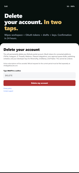 BizSuite Screenshot 5 of 10