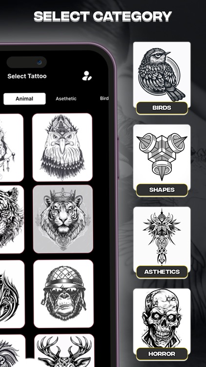 Draw Tattoo with Ink : AR screenshot-4