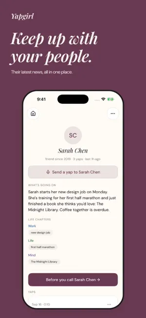 Yapgirl: Voice Memos screenshot 2